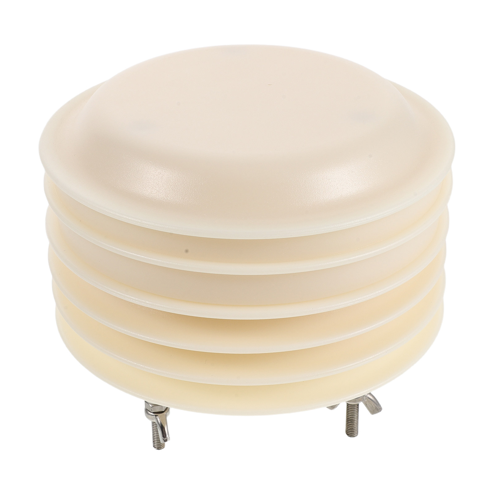 Temperature Humidity Sensor - กล่องป้องกันเซ็นเซอร์วัดสภาพอากาศ 6 ชั้น ป้องกันรังสีแสงอาทิตย์ กันฝน สำหรับเซ็นเซอร์วัดอุณหภูมิและความชื้นกลางแจ้ง