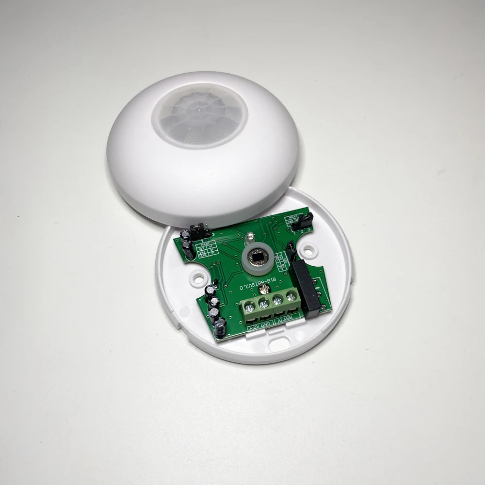 ในร่ม 360 °   เครื่องตรวจจับอิ - Motion Sensor Pir Wired บทวิจารณ์และราคา