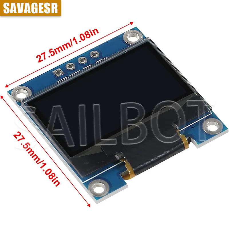 1-10PCS 0.96 นิ้วโมดูลจอแสดงผล - Home Automation Arduino บทวิจารณ์และราคา