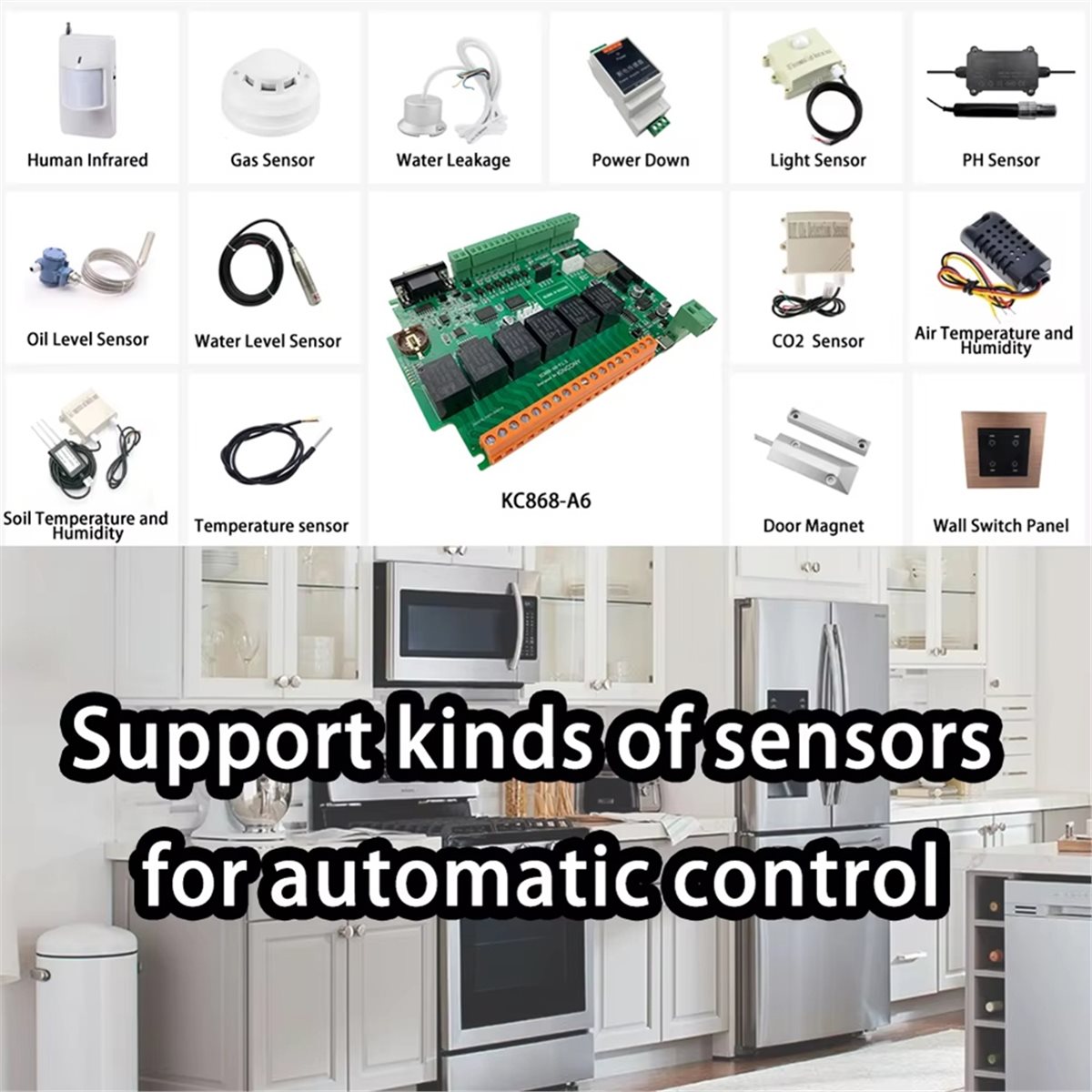 บอร์ดพัฒนา KC868-A6 รองรับ MQT - Home Automation Diy บทวิจารณ์และราคา