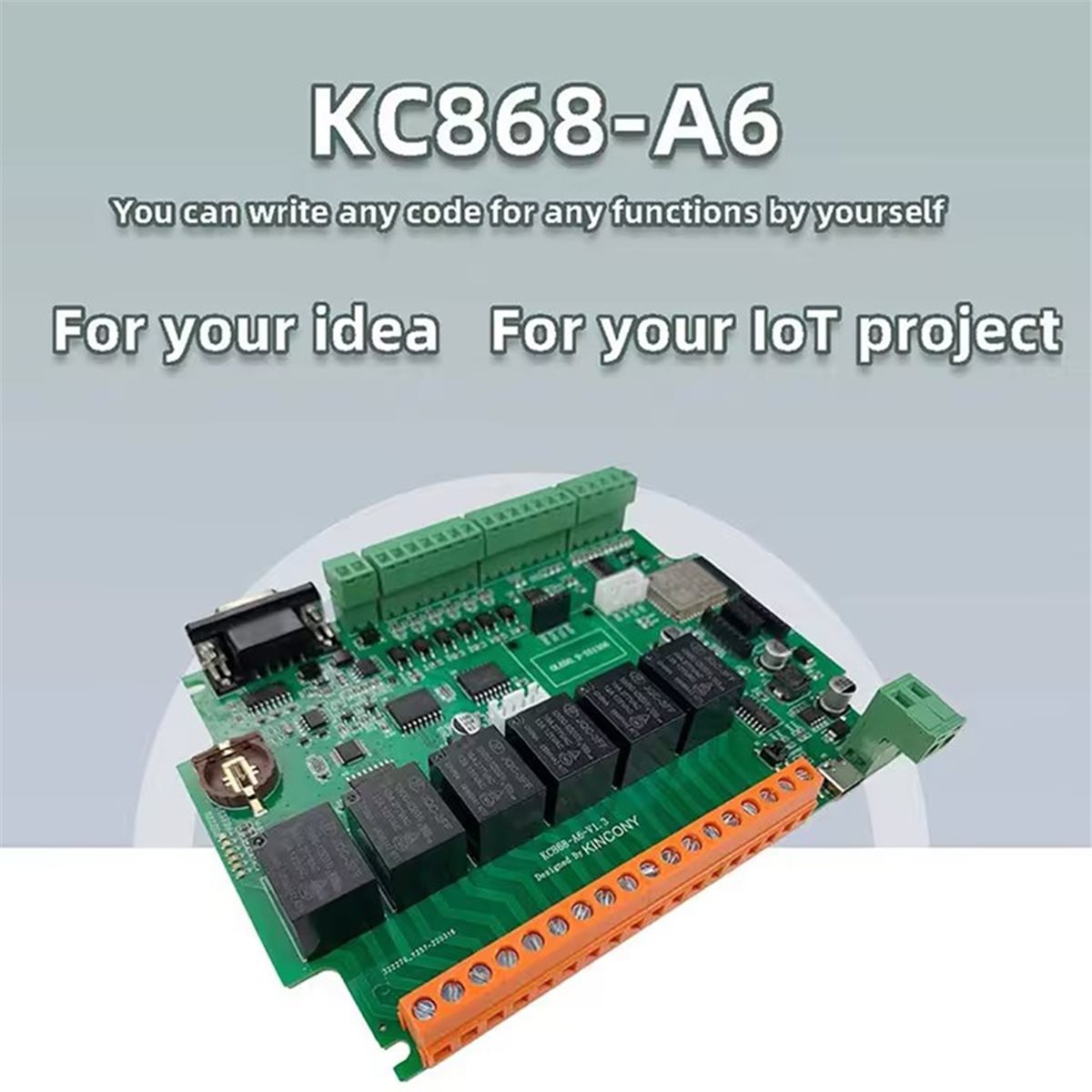 บอร์ดพัฒนา KC868-A6 รองรับ MQT - Home Automation Diy บทวิจารณ์และราคา
