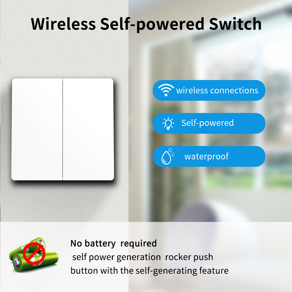 SIXWGH สวิทช์ไร้สายสมาร์ท RF43 - Home Automation Diy บทวิจารณ์และราคา