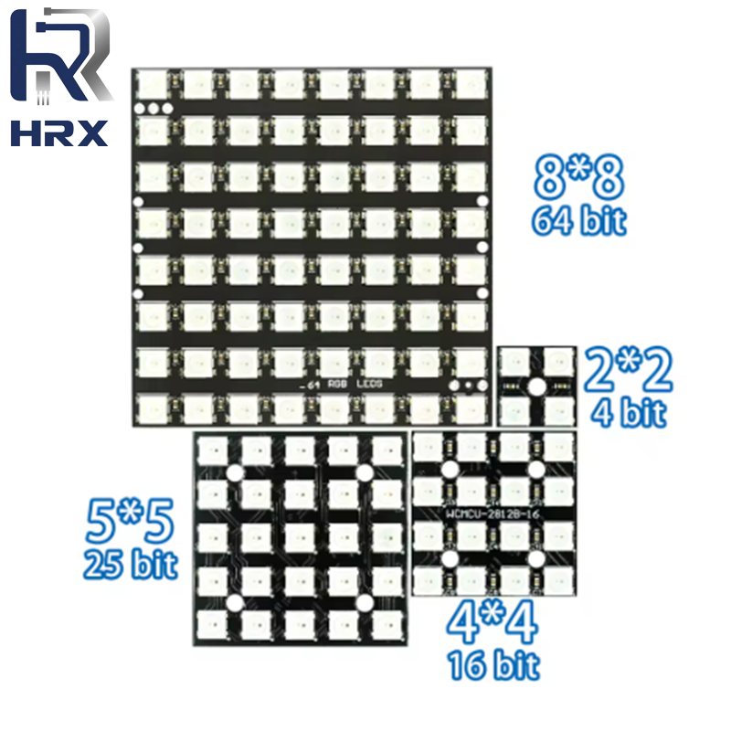 WS2812 LED 5050 RGB 8x8 4 16 2 - Rgb Led Matrix 8X8 บทวิจารณ์และราคา