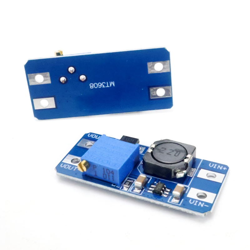 MT3608 DC-DC บูสต์คอนเวอร์เตอร - Home Automation Arduino บทวิจารณ์และราคา