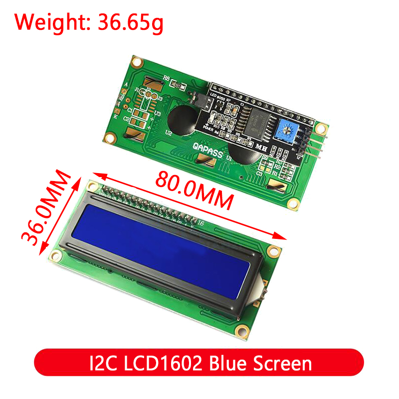 โมดูล LCD สีฟ้าสีเขียวสำหรับ A - Home Automation Arduino บทวิจารณ์และราคา