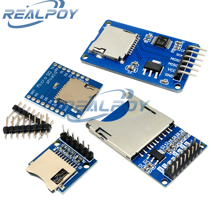 D1 Mini TF Card โมดูล Micro SD - Home Automation Arduino บทวิจารณ์และราคา