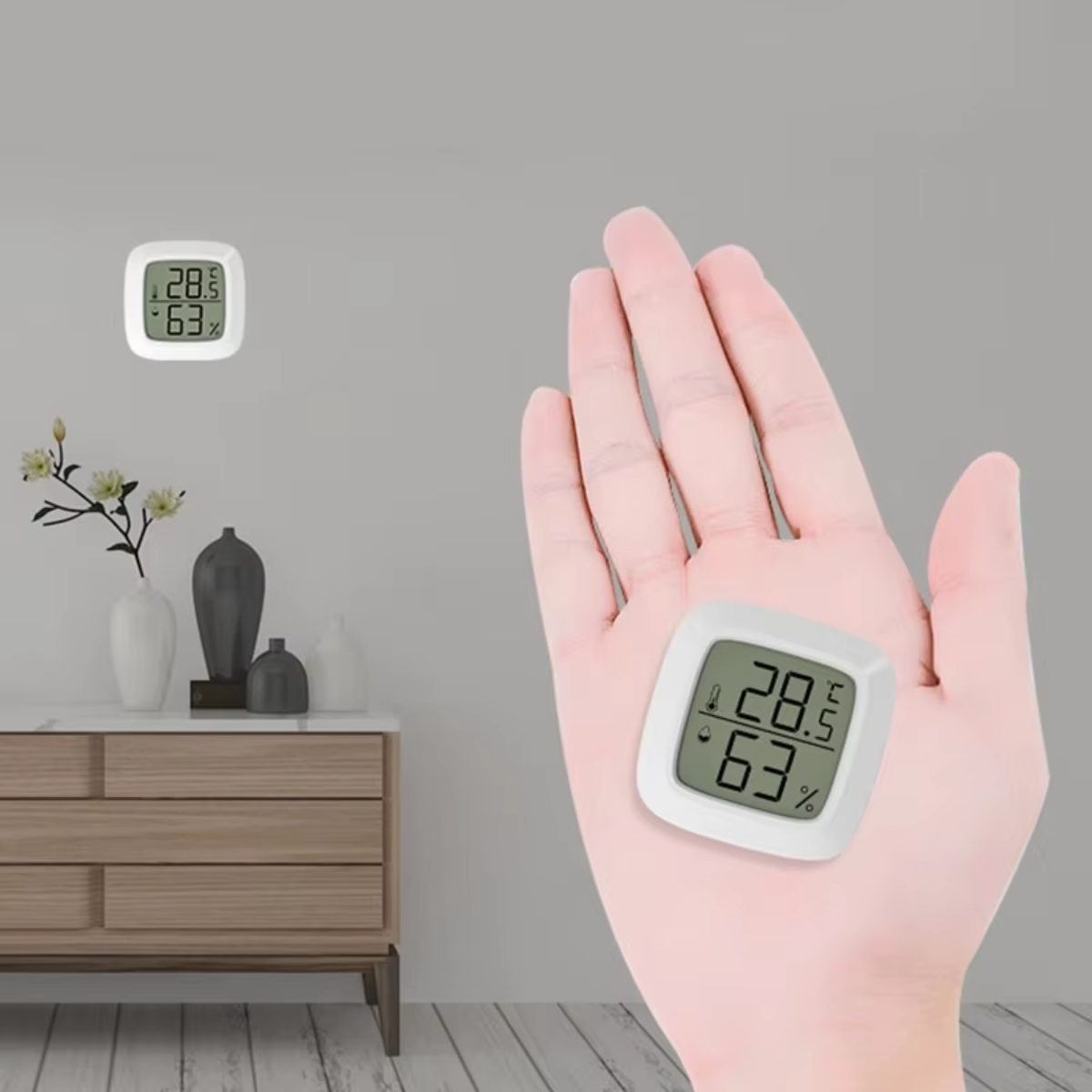 เครื่องวัดอุณหภูมิและความชื้นแ - Temperature Humidity Sensor บทวิจารณ์และราคา