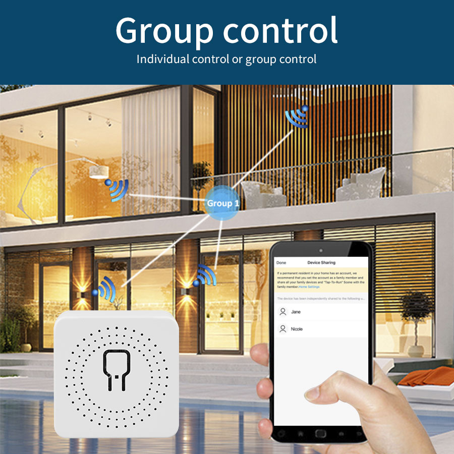 16A/20A WiFi มินิสมาร์ทโมดูลสว - Home Automation Ideas บทวิจารณ์และราคา
