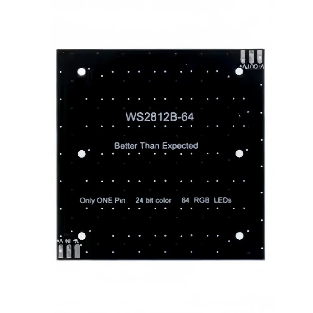 โมดูลแผงเมทริกซ์ LED WS2812 ขน - Rgb Led Matrix 8X8 บทวิจารณ์และราคา